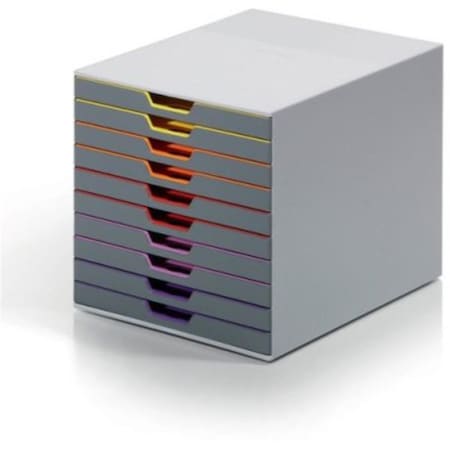 Inkinjection Varicolor Desktop 10 Drawer Organizer IN2488668